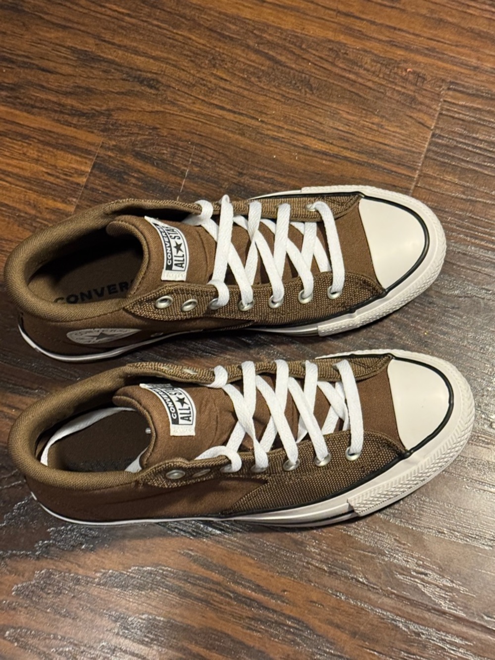 Converse NEW Brown Canvas Low Top Sneakers, 2 Sizes Available Men’s Sz 9 & 10 - Picture 6 of 11